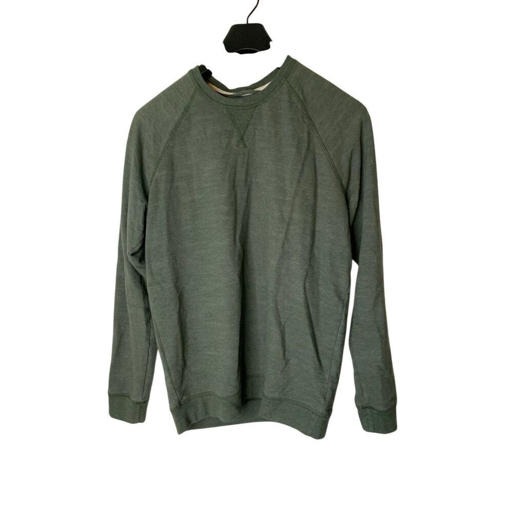 Marine Layer long sleeve sweatshirt green men's size medium